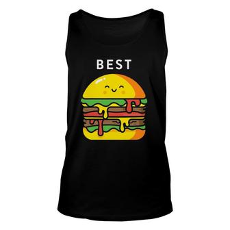 Burger Fries Best Friend S Matching Bff Outfits Tees Unisex Tank Top | Mazezy