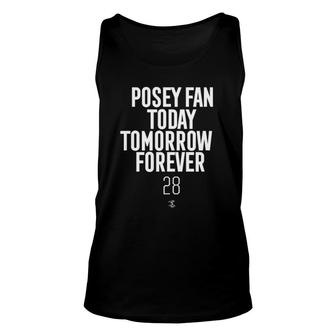 Buster Posey Today Tomorrow Forever Gameday Unisex Tank Top | Mazezy