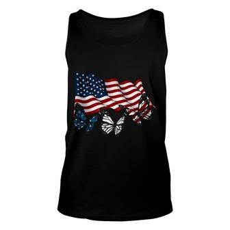 Butterfly Flag Unisex Tank Top | Mazezy