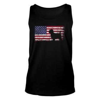 Cairn Terrier American Flag I Love My Cairn Terrier Unisex Tank Top | Mazezy