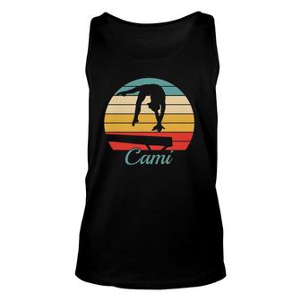 Cami Name Gift Personalized Gymnastics Unisex Tank Top | Mazezy