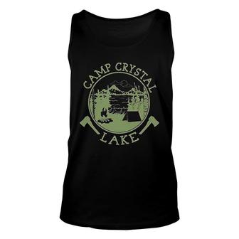 Camp Crystal Lake Counselor Horror Movie Unisex Tank Top | Mazezy