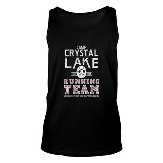 Camp Crystal Lake Counselor Horror Unisex Tank Top | Mazezy