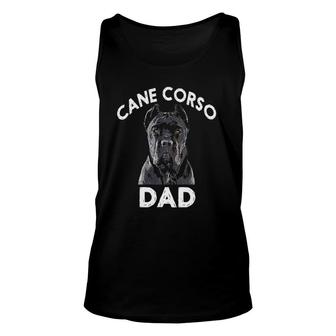 Cane Corso Dad Italian Mastiff Gift Unisex Tank Top | Mazezy