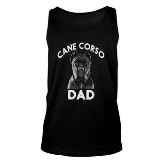 Cane Corso Dad Pet Lover Father's Day Unisex Tank Top | Mazezy