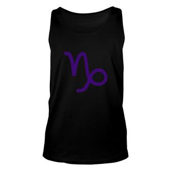 Capricorn Astrology Zodiac Signs Unisex Tank Top | Mazezy