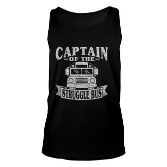Captain Of The Struggle Bus Unisex Tank Top | Mazezy