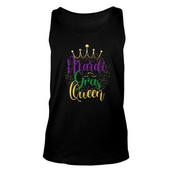 Carnival Celebration Gift Party Costume Queen Mardi Gras Unisex Tank Top | Mazezy