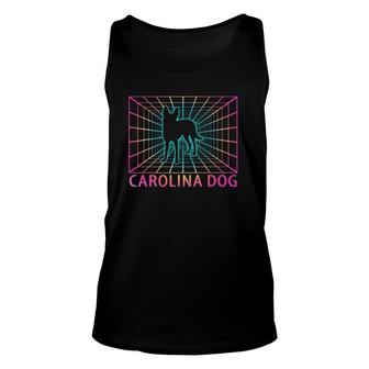 Carolina Dog Retro Dog Gift Unisex Tank Top | Mazezy
