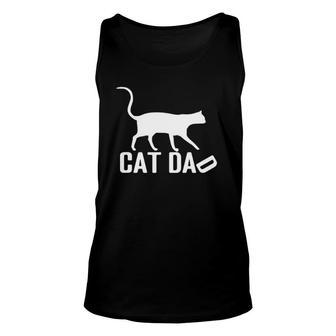 Cat Dad Perfect For Cat Dad Father's Day Unisex Tank Top | Mazezy