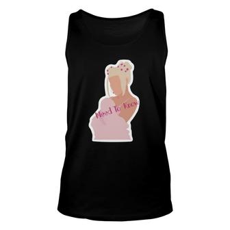 Cat Need To Know Kiss Me More More Graphic Doja Unisex Tank Top | Mazezy