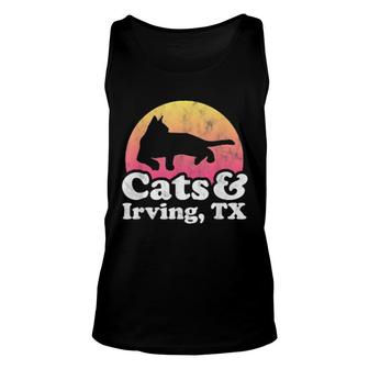 Cats And Irving, Tx's Or's Cat And Texas Unisex Tank Top | Mazezy