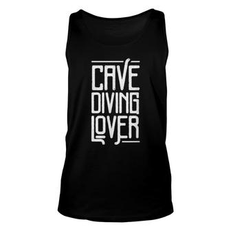 Cave Diving Caves Diver Dive Unisex Tank Top | Mazezy