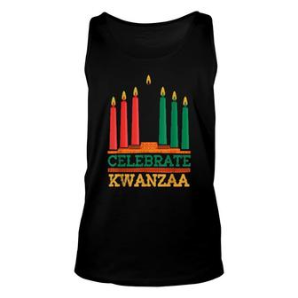 Celebrate Kwanzaa 2021 Karamu Party Matching African Tank Top | Mazezy