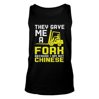 Certified Forklift Operator Forklift Driver Forklift Unisex Tank Top | Mazezy
