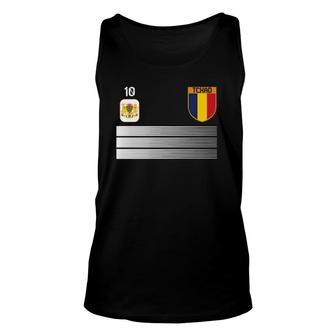 Chad Football Jersey 2021 Tchad Soccer Unisex Tank Top | Mazezy