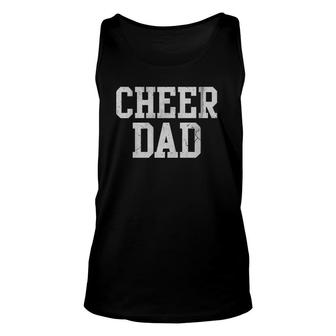 Cheer Dad Cheerleading Cheerleader Father's Day Unisex Tank Top | Mazezy