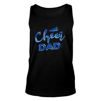 Cheer Dad - Proud Cheerleader Father Cheer Parent Unisex Tank Top | Mazezy