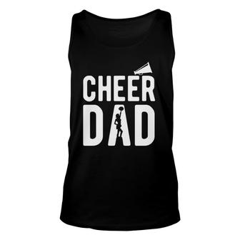 Cheerleading Dad Apparel Cheer Dad Unisex Tank Top | Mazezy