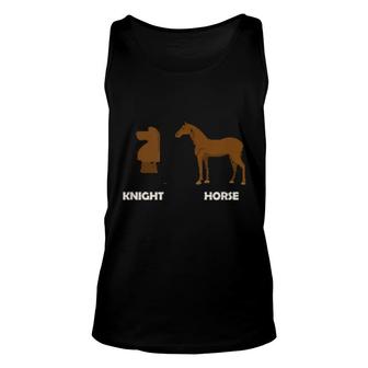 Chess It's Not A Horse Board Games Unisex Tank Top | Mazezy
