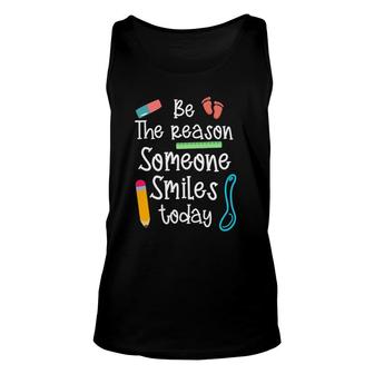 Childcare Provider Smilie Today Child Care Daycare Teacher Unisex Tank Top | Mazezy