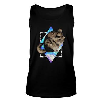 Chinchilla In Space Unisex Tank Top | Mazezy