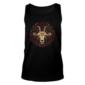 Chinese Zodiac The Goat 2021 The Chinese Year Of The Goat Unisex Tank Top | Mazezy