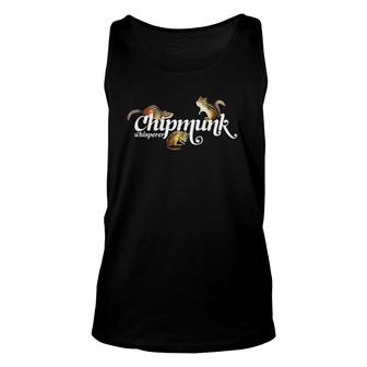 Chipmunk Whisperer I Love Chipmunk Unisex Tank Top | Mazezy