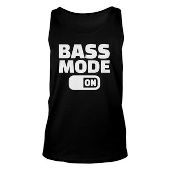 Choir Bass Mode On Unisex Tank Top | Mazezy