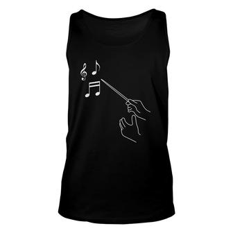 Choir Director Conductor Orchestra Maestro Music Instruments Tank Top | Mazezy