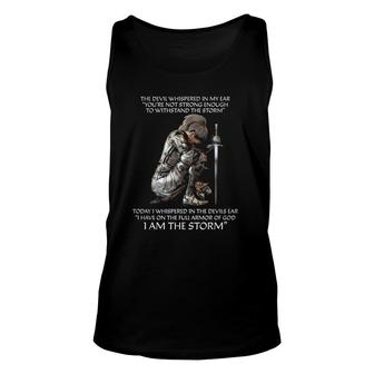 Christian S Women Sayings Religious Verse Cross Gifts Unisex Tank Top | Mazezy