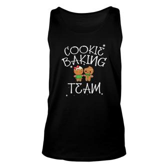 Christmas Cookie Baking Team Pajama Gingerbread Christmas Tee Tank Top | Mazezy