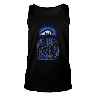 Christmas Nativity Birt Of Jesus Christ Christian Peace Joy Tank Top | Mazezy