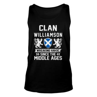 Clan Williamson Scottish Scotland Fathers Tank Top | Mazezy