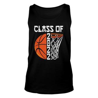 Class Of 2022 Basketball Player Gift Graduation Senior Unisex Tank Top | Mazezy