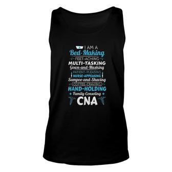 Cna Funny Certified Nursing Assistant School Gift Unisex Tank Top | Mazezy