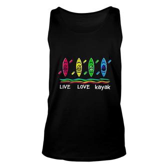 Cool Kayaks For Outdoor Adventure Kayaking Boating Unisex Tank Top - Thegiftio