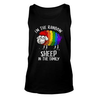 Cool Rainbow Sheep Pride Lgbtq Gift Men Women Funny Lgbt Unisex Tank Top | Mazezy