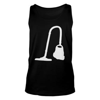 Cool Vacuum Cleaner Print Unisex Tank Top | Mazezy