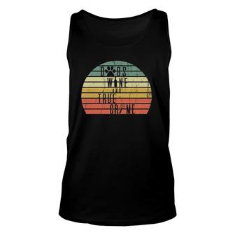 Cool Vintage Dogs Wine And True Crime Retro Sunset Unisex Tank Top | Mazezy