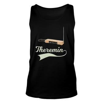 Cool Vintage Retro Hipster Theremin Cool Vibes Unisex Tank Top | Mazezy