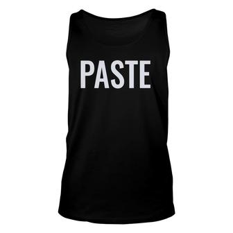 Copy Paste Father Son S Paste Unisex Tank Top | Mazezy