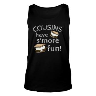 Cousins Have S'more Fun Family Vacation Reunion Unisex Tank Top | Mazezy