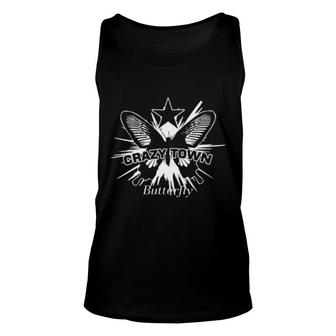 Crazy Town Butterfly Unisex Tank Top | Mazezy CA
