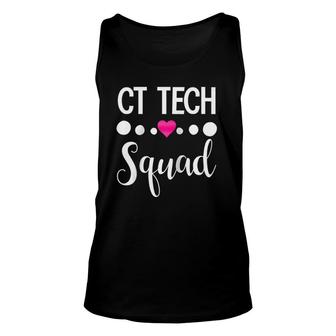 Ct Tech Squad Cute Computed Tomography Technologist Raglan Baseball Tee Tank Top | Mazezy
