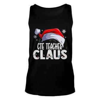 Cte Teacher Santa Claus Christmas Matching Costume Unisex Tank Top | Mazezy