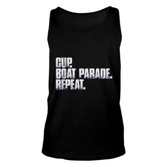Cup Boat Parade Repeat V2 Unisex Tank Top - Thegiftio