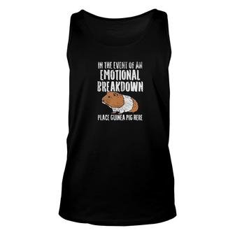 Cute Cavy Gift Guinea Pig Unisex Tank Top | Mazezy