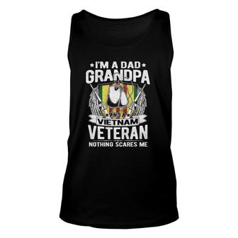 A Dad Grandpa And Vietnam Veteran Proud Retired Soldier Tank Top | Mazezy