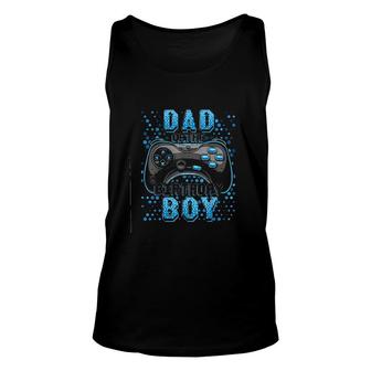  Dad Of The Birthday Boy Matching Video Gamer Birthday Party Unisex Tank Top - Seseable